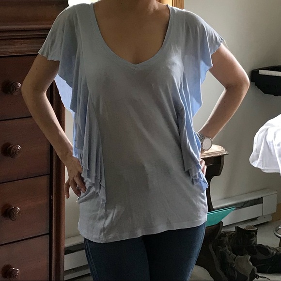 Roxy distressed super sexy TOP - Picture 3 of 8